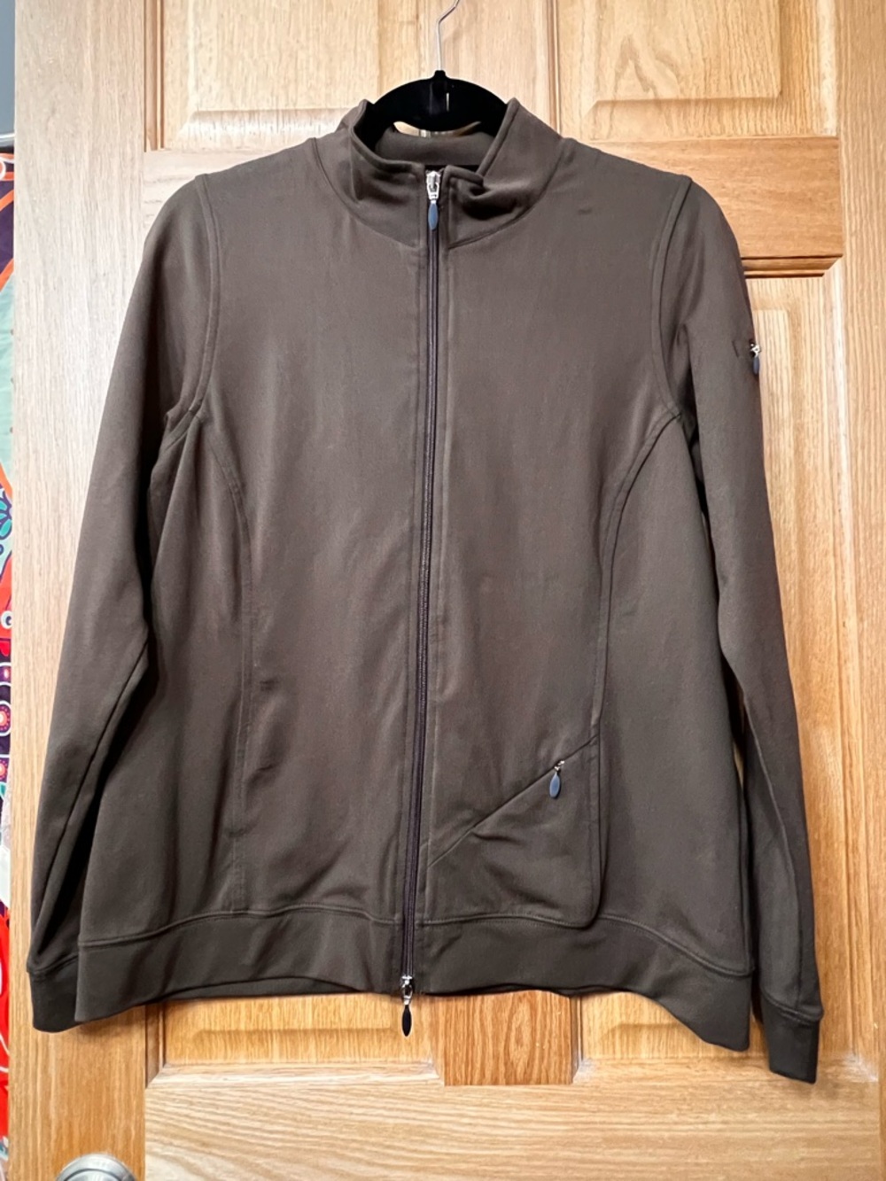 Jockey Brown Full-Zip Jacket